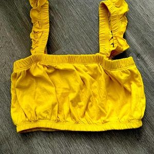 Cute top XS yellow